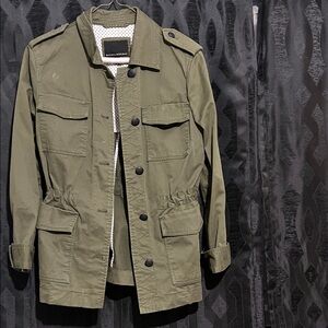 Banana Republic Men's Khaki Military Jacket